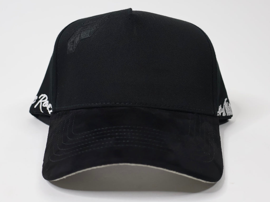 Sleek Edge Black Snap Cap front