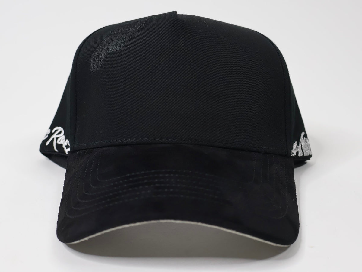 Sleek Edge Black Snap Cap front