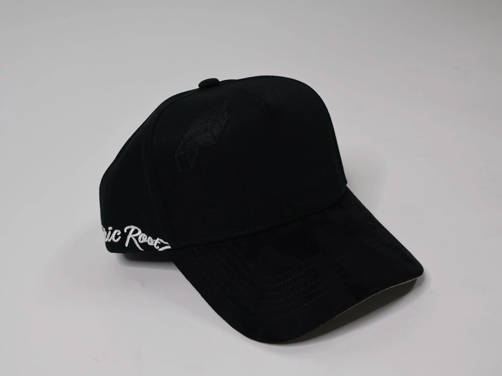 Sleek Edge Black Snap Cap side