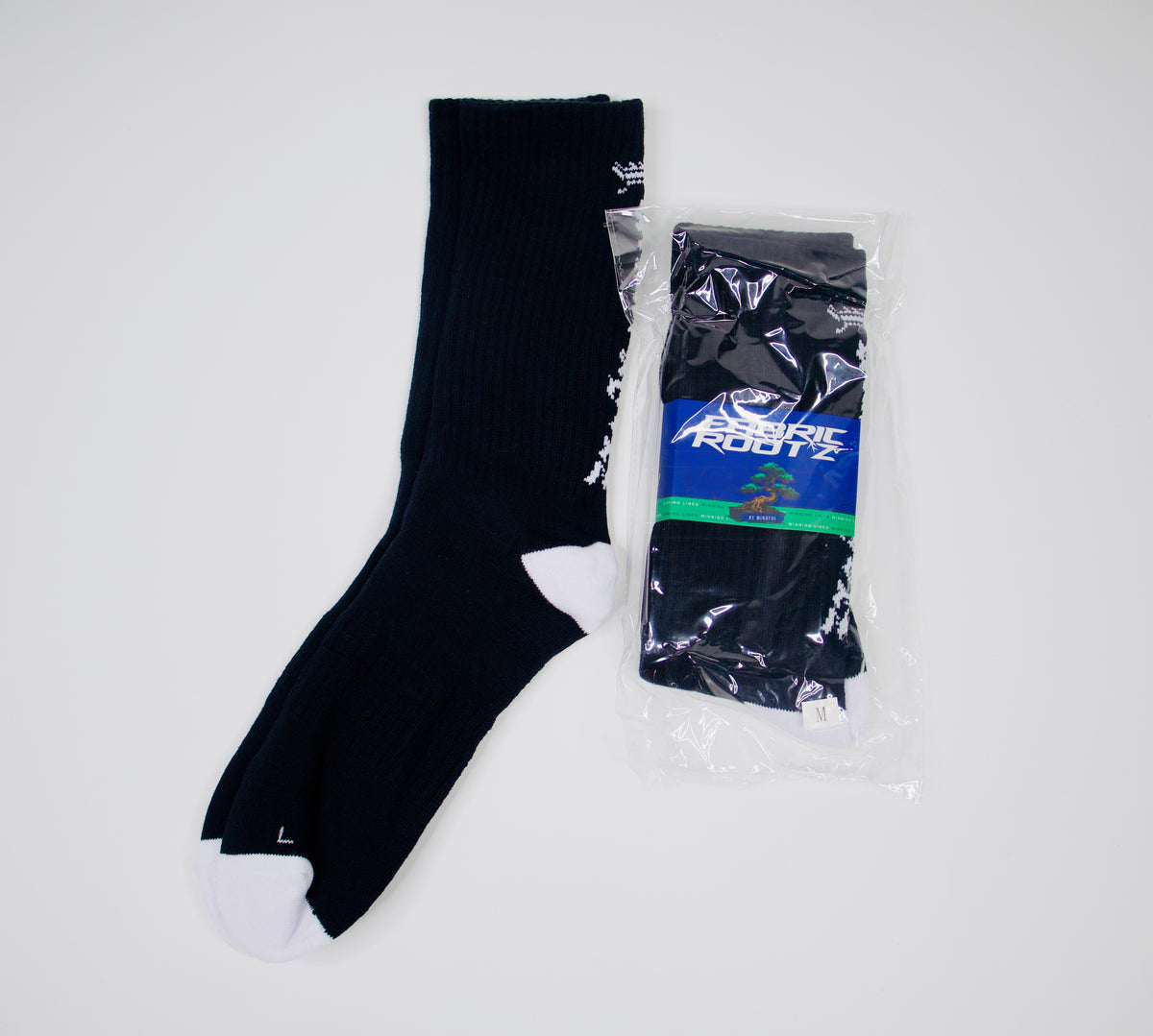 Gothic Spine Premium Socks (Black)