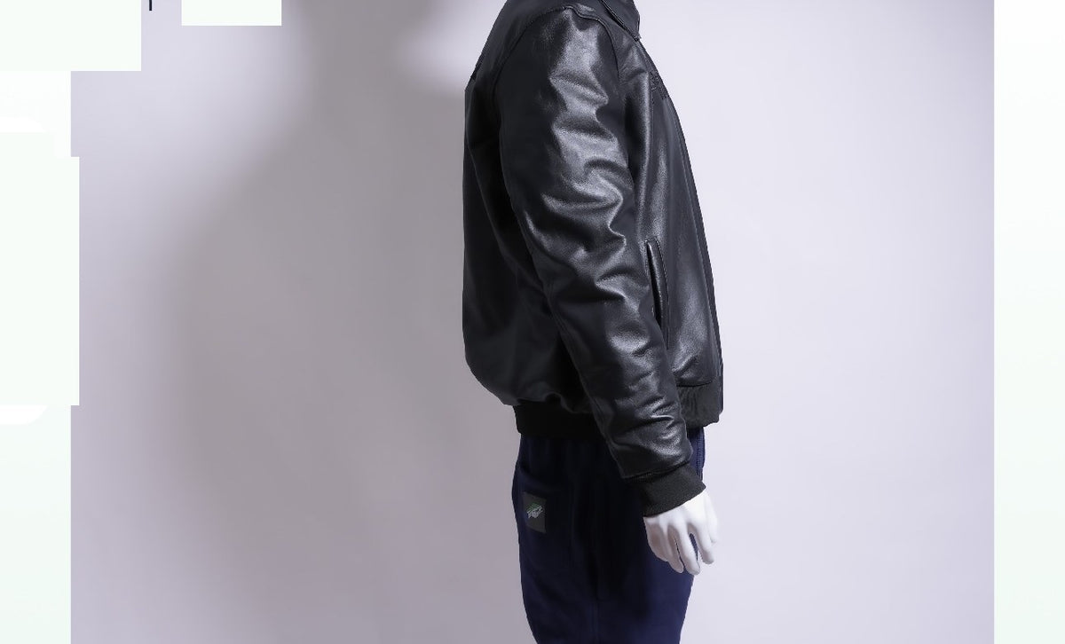 Team Rootz Leather Bomber side