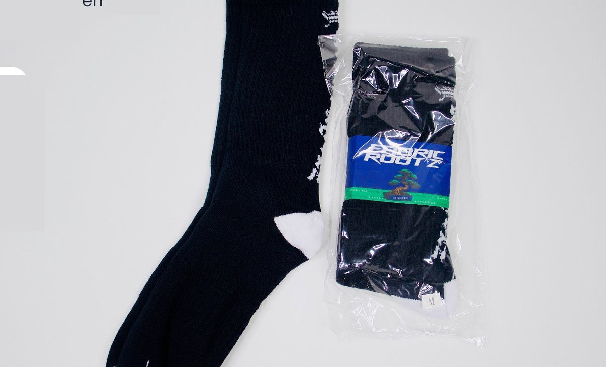 Gothic Spine Premium Socks black