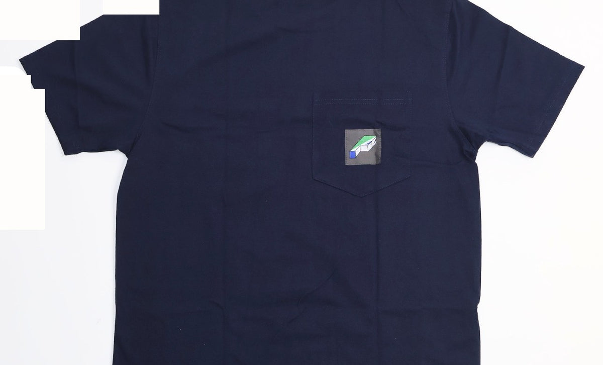 NYC Tee navy back